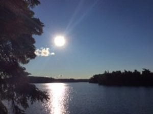 Sunrise on Sundial Island