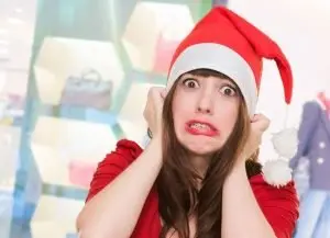 stressed woman