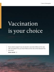 Vaccination is your Choice